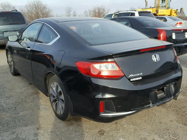 1HGCT1B39DA009525 - 2013 HONDA ACCORD LX- BLACK photo 3