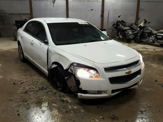 1G1ZC5E0XAF181197 - 2010 CHEVROLET MALIBU 1LT WHITE photo 1