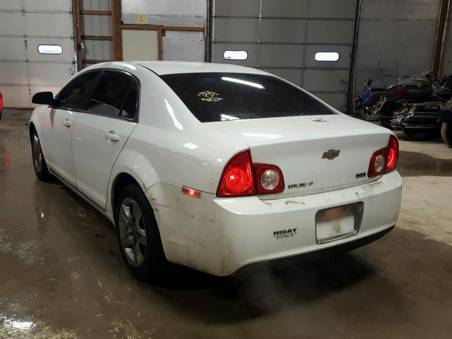 1G1ZC5E0XAF181197 - 2010 CHEVROLET MALIBU 1LT WHITE photo 3