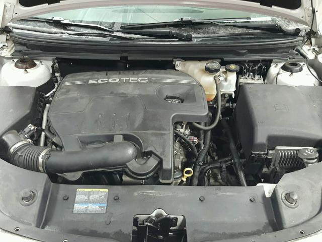 1G1ZC5E0XAF181197 - 2010 CHEVROLET MALIBU 1LT WHITE photo 7