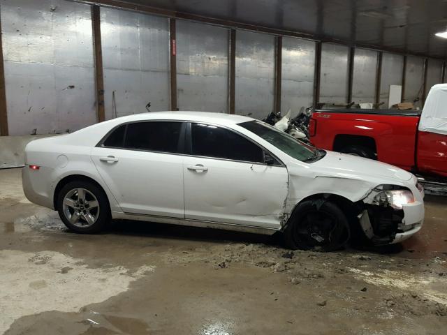 1G1ZC5E0XAF181197 - 2010 CHEVROLET MALIBU 1LT WHITE photo 9