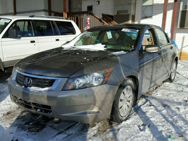 1HGCP2F30AA129777 - 2010 HONDA ACCORD LX TAN photo 2