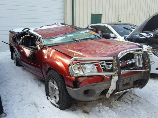 1FMZU77E81UB68657 - 2001 FORD EXPLORER S RED photo 1