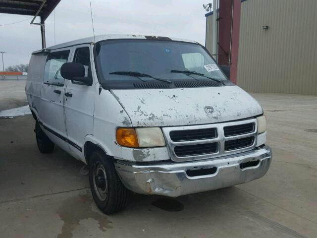 2B7KB31Y9YK148277 - 2000 DODGE RAM VAN B3 WHITE photo 1