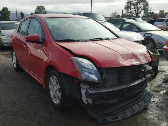 3N1AB6AP0CL736122 - 2012 NISSAN SENTRA 2.0 RED photo 1