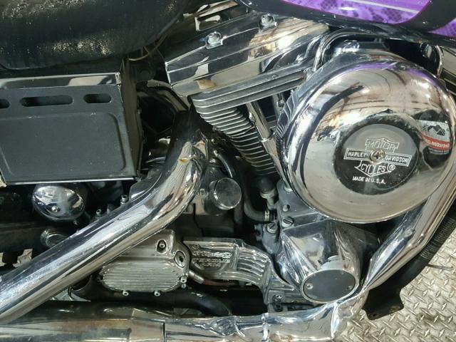 1HD1GEL15TY320355 - 1996 HARLEY-DAVIDSON FXDWG PURPLE photo 7