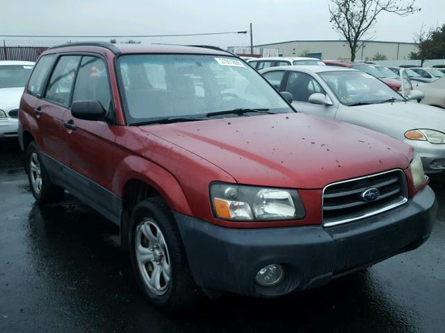 JF1SG63693G708403 - 2003 SUBARU FORESTER 2 RED photo 1