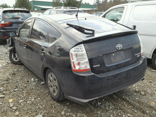 JTDKB20U397851165 - 2009 TOYOTA PRIUS BLACK photo 3