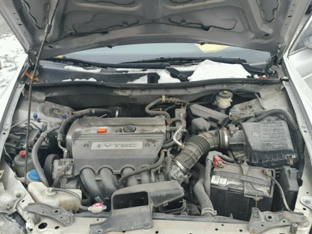 1HGCP26469A086647 - 2009 HONDA ACCORD LXP SILVER photo 7