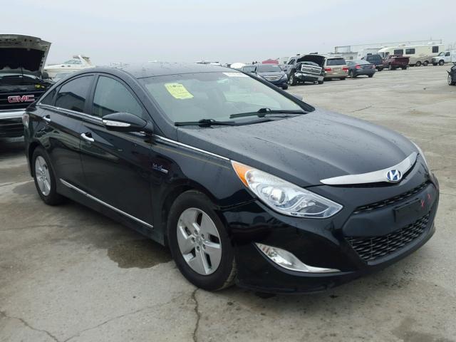 KMHEC4A40CA031524 - 2012 HYUNDAI SONATA HYB BLACK photo 1