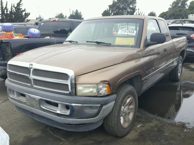 1B7HC13Y4YJ157165 - 2000 DODGE RAM 1500 GOLD photo 2