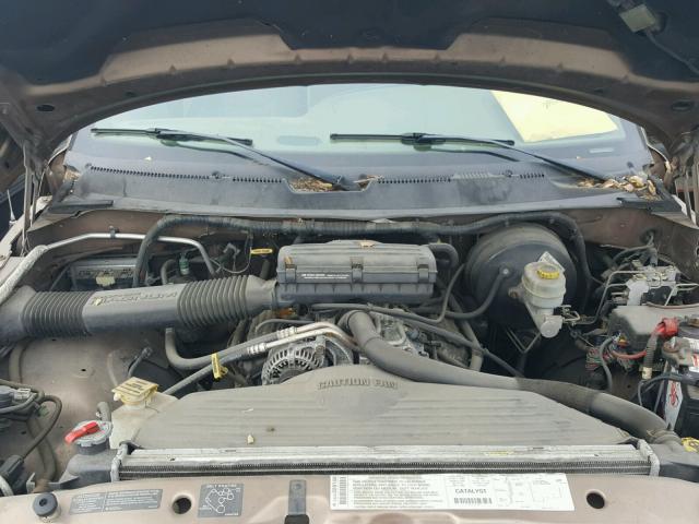 1B7HC13Y4YJ157165 - 2000 DODGE RAM 1500 GOLD photo 7