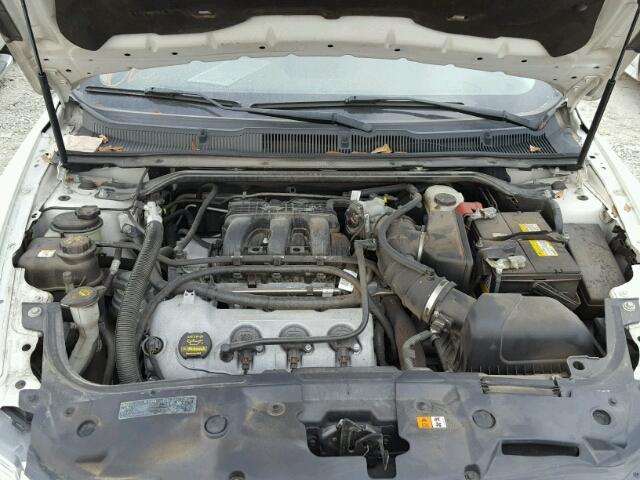 1FAHP2DW0BG104383 - 2011 FORD TAURUS SE WHITE photo 7