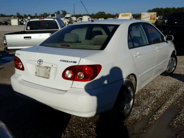 1NXBR32E26Z602534 - 2006 TOYOTA COROLLA CE WHITE photo 4