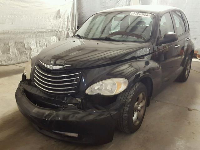 3A4FY48BX7T513294 - 2007 CHRYSLER PT CRUISER BLACK photo 2