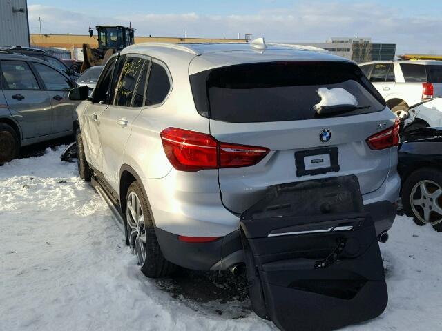 WBXHT3C31GP884231 - 2016 BMW X1 XDRIVE2 Plata foto 3