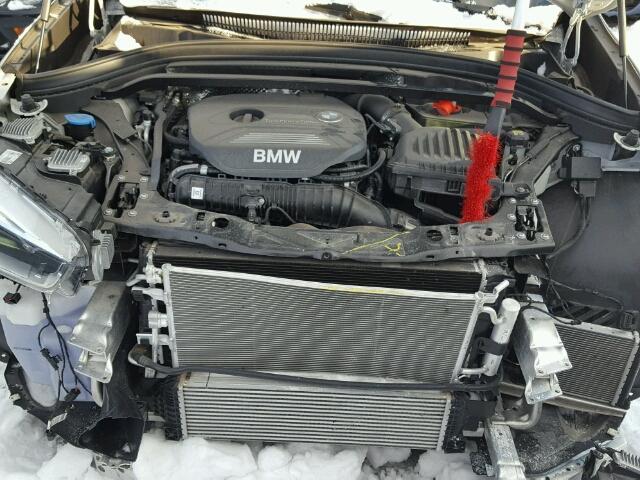 WBXHT3C31GP884231 - 2016 BMW X1 XDRIVE2 Plata foto 7