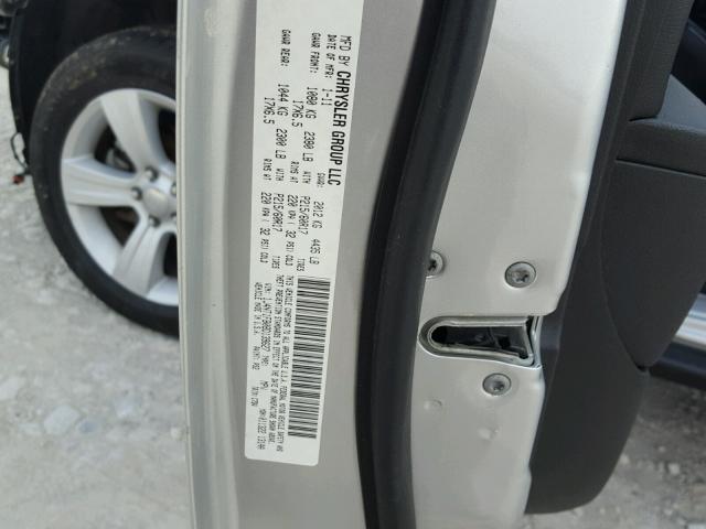 1J4NT1FB0BD139627 - 2011 JEEP COMPASS SP GRAY photo 10