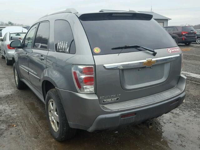 2CNDL63F466168439 - 2006 CHEVROLET EQUINOX LT GRAY photo 3