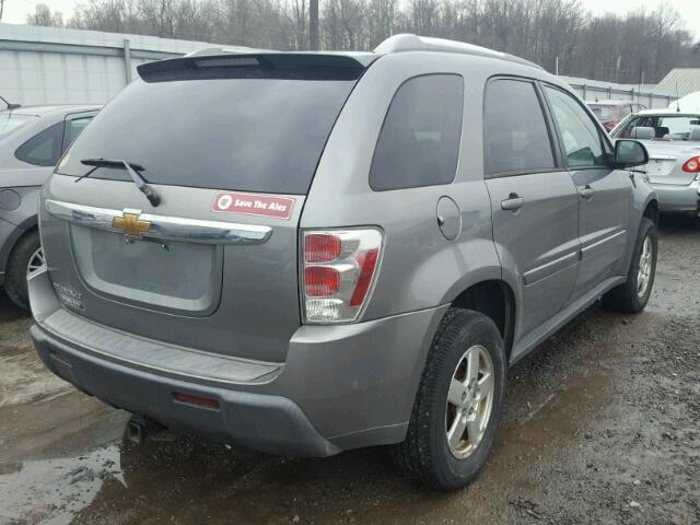 2CNDL63F466168439 - 2006 CHEVROLET EQUINOX LT GRAY photo 4