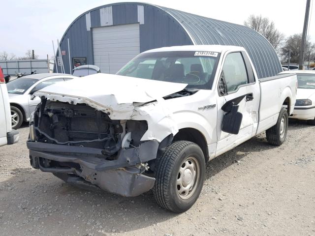 1FTPF1CF4DKD10875 - 2013 FORD F150 WHITE photo 2