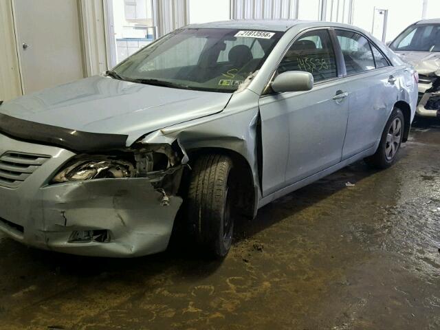 4T1BE46K37U617627 - 2007 TOYOTA CAMRY NEW SILVER photo 9