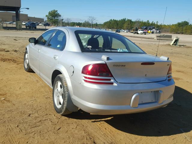 1B3EL46X46N107722 - 2006 DODGE STRATUS SX SILVER photo 3