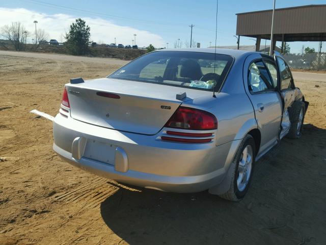 1B3EL46X46N107722 - 2006 DODGE STRATUS SX SILVER photo 4