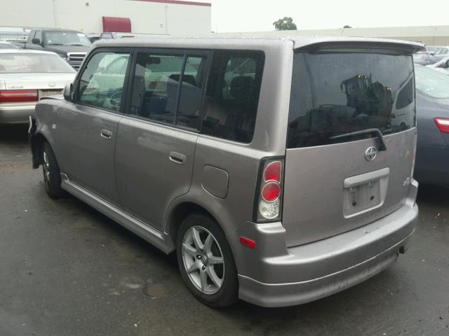 JTLKT334050201909 - 2005 TOYOTA SCION XB GRAY photo 3