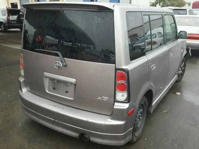 JTLKT334050201909 - 2005 TOYOTA SCION XB 灰色 照片 4