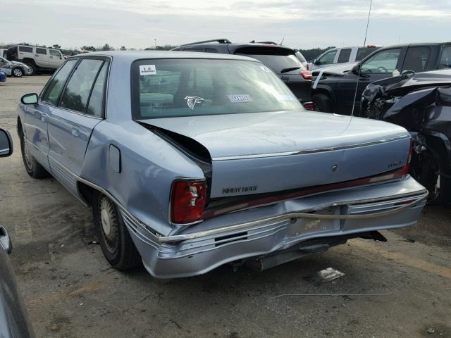 1G3CX52K5T4315023 - 1996 OLDSMOBILE 98 REGENCY BLUE photo 3