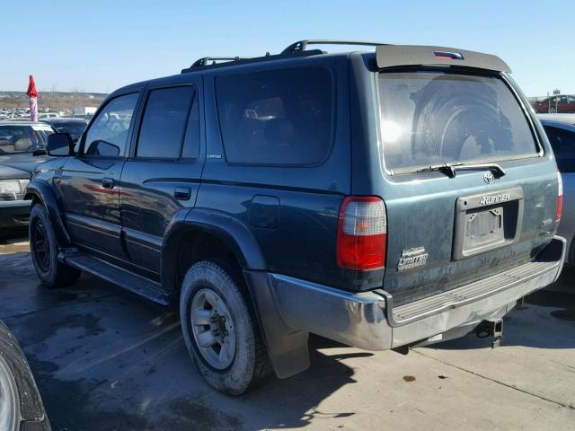 JT3GN87R6W0077245 - 1998 TOYOTA 4RUNNER LI GREEN photo 3