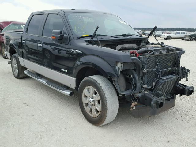 1FTFW1CT1CKE33730 - 2012 FORD F150 SUPER BLACK photo 1