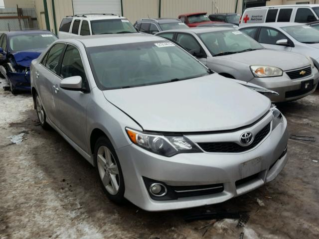 4T1BF1FK3EU432857 - 2014 TOYOTA CAMRY L SILVER photo 1