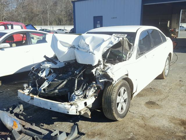 2G1WT58K079241487 - 2007 CHEVROLET IMPALA LT WHITE photo 2