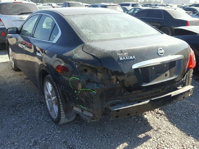 1N4AA5AP0AC802127 - 2010 NISSAN MAXIMA S BLACK photo 3