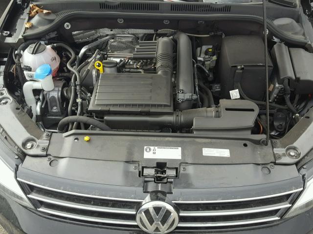 3VW2B7AJ4HM380968 - 2017 VOLKSWAGEN JETTA S BLACK photo 7