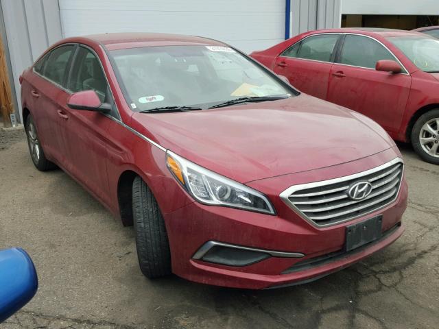 5NPE24AF3GH398392 - 2016 HYUNDAI SONATA SE RED photo 1