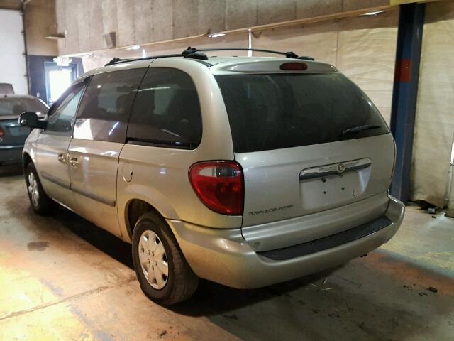 1C4GP45R55B411091 - 2005 CHRYSLER TOWN & COU TAN photo 3