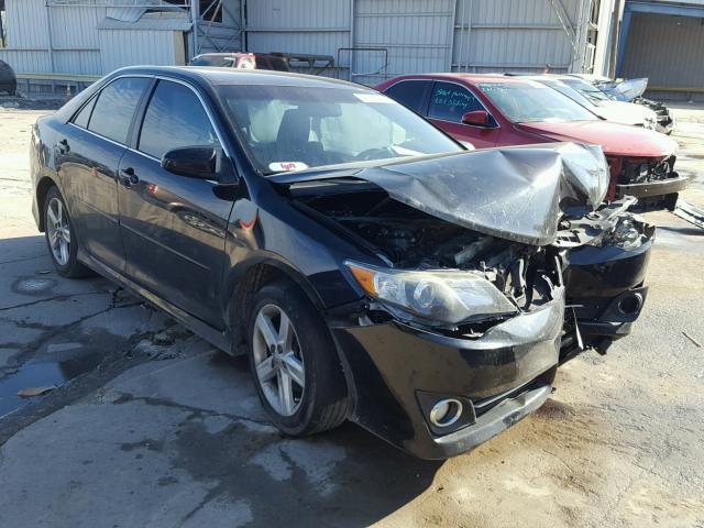 4T1BF1FK0DU225843 - 2013 TOYOTA CAMRY L BLACK photo 1