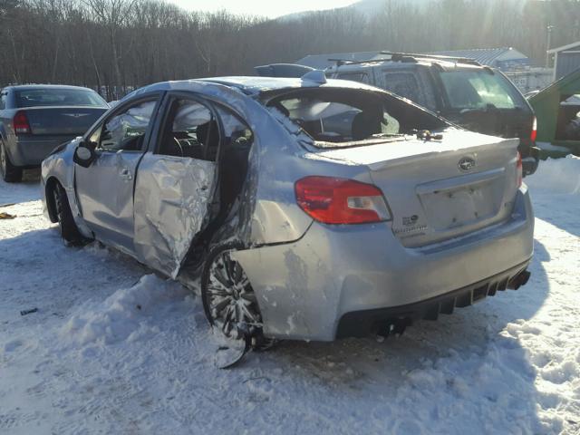 JF1VA1B68H9814887 - 2017 SUBARU WRX GRAY photo 3