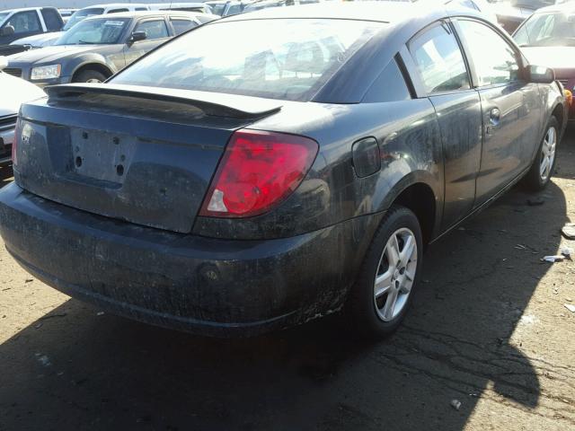 1G8AN15F67Z178276 - 2007 SATURN ION LEVEL BLACK photo 4