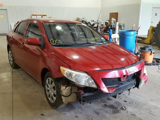 JTDBU4EE5AJ086216 - 2010 TOYOTA COROLLA BA RED photo 1