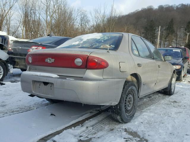 1G1JC52FX47198196 - 2004 CHEVROLET CAVALIER TAN photo 4