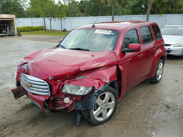 3GNBABFW0BS501518 - 2011 CHEVROLET HHR LT RED photo 2