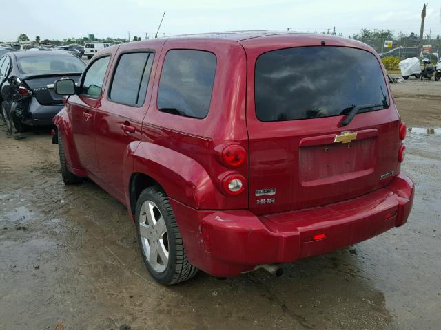 3GNBABFW0BS501518 - 2011 CHEVROLET HHR LT RED photo 3