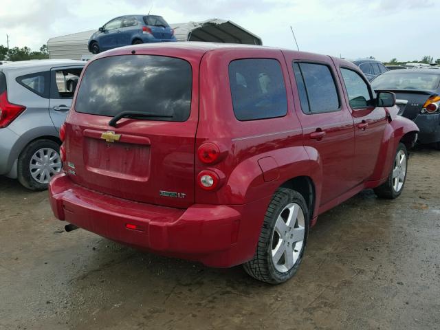 3GNBABFW0BS501518 - 2011 CHEVROLET HHR LT RED photo 4