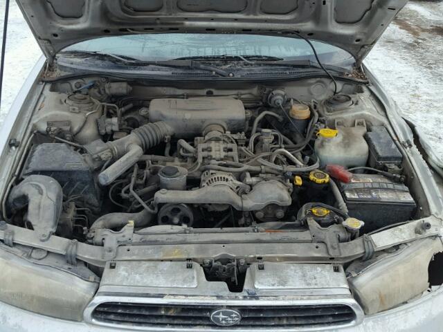 4S3BK4359V7311863 - 1997 SUBARU LEGACY L SILVER photo 7