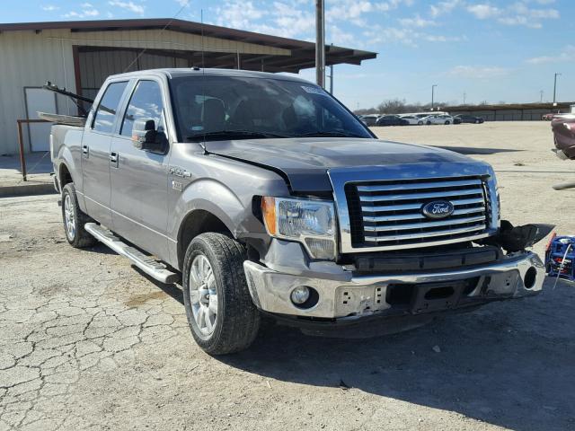 1FTEW1CM4CKD29804 - 2012 FORD F150 SUPER GRAY photo 1