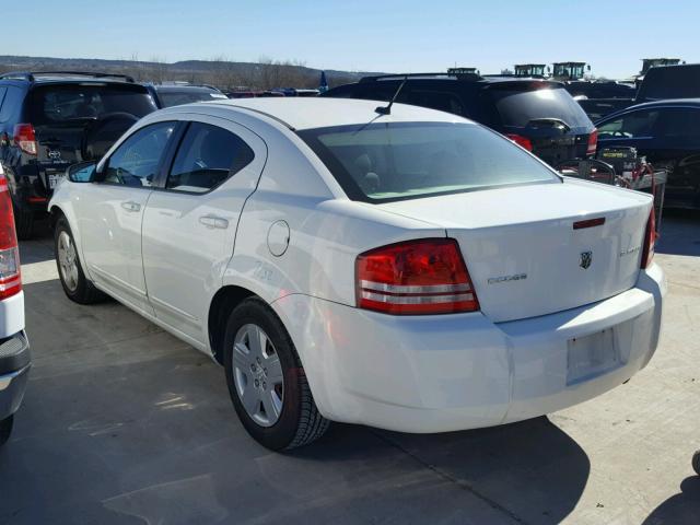 1B3LC46B19N531519 - 2009 DODGE AVENGER SE WHITE photo 3